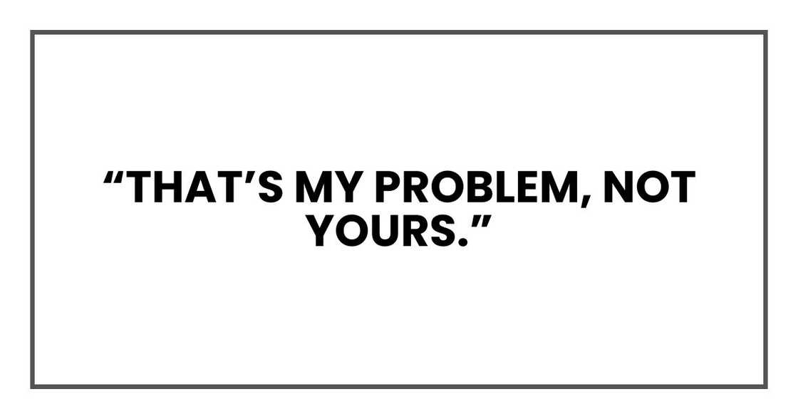 MY PROBLEM MY PROBLEM