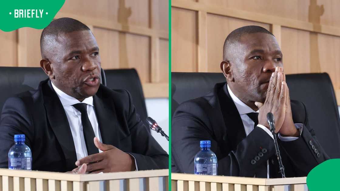 KZN police commissioner General Nhlanhla Mkhwanazi delivered his final remarks KZN police commissioner General Nhlanhla Mkhwanazi delivered his final remarks