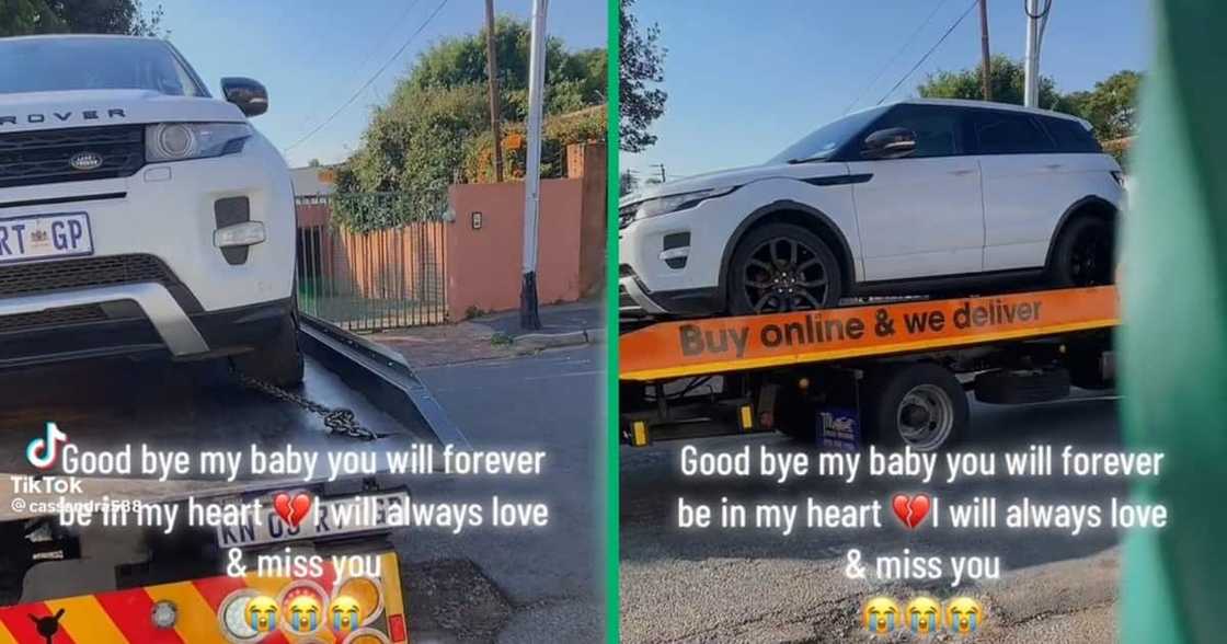 A Mzansi woman bid an emotional farewell to her Range Rover A Mzansi woman bid an emotional farewell to her Range Rover
