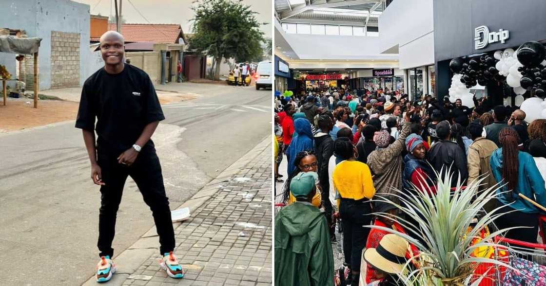 Lekau Sehoana opens a new store Lekau Sehoana opens a new store