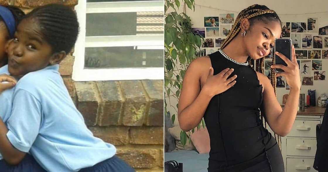 Young Woman Has Mzansi Swooning Over Glow up Pic, Her Transformation Mesmerises Young Woman Has Mzansi Swooning Over Glow up Pic, Her Transformation Mesmerises