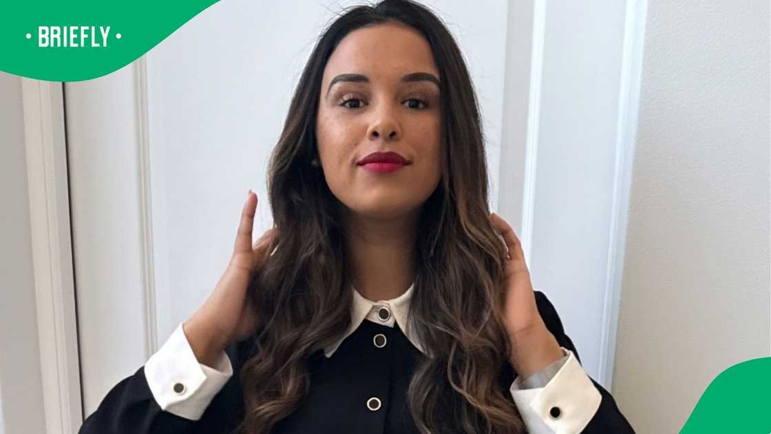 Layla Kolbe reacts after Ramaphosa calls on South Africa's men to stand up against GBV