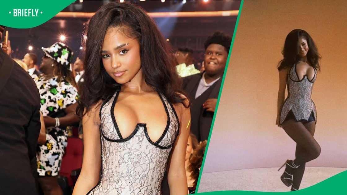 Fans were divided over Tyla's bold outfit.