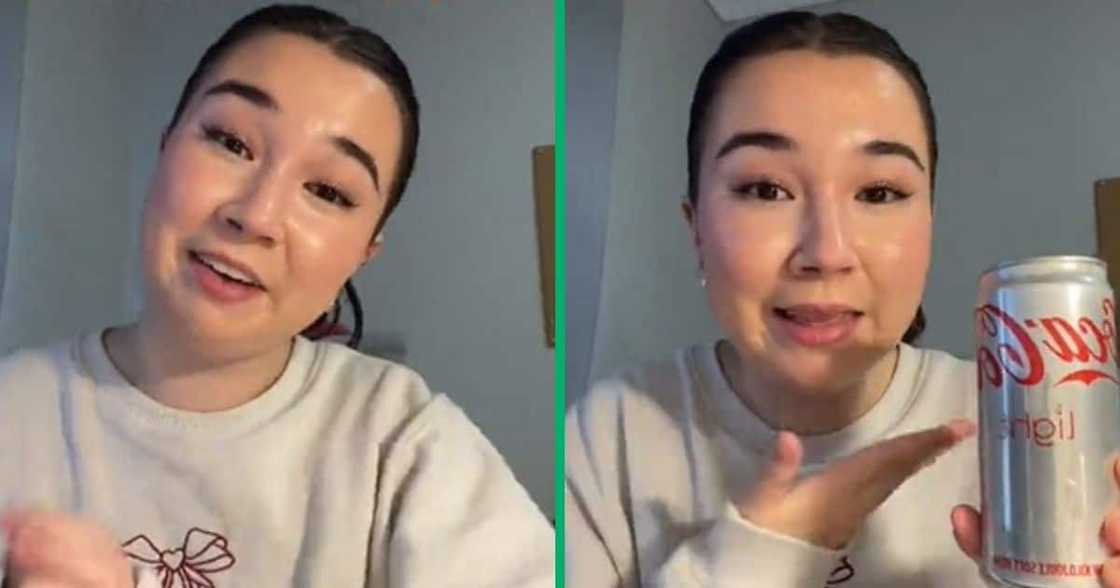 American woman in TikTok video share SA culture shock American woman in TikTok video share SA culture shock