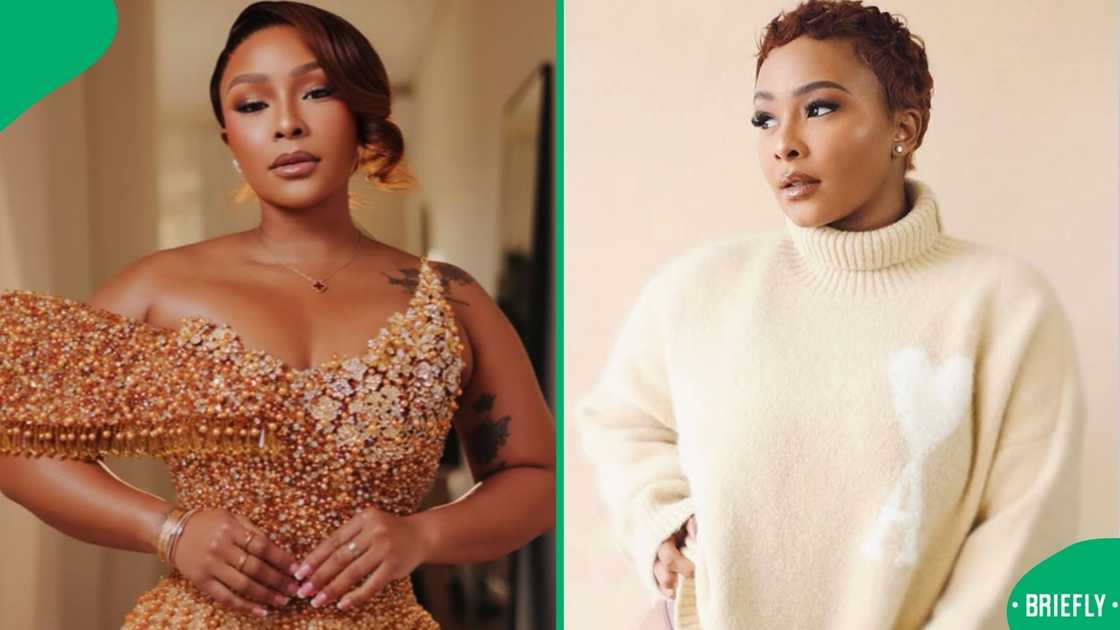 Boity Thulo left little to the imagination in her latest pictures