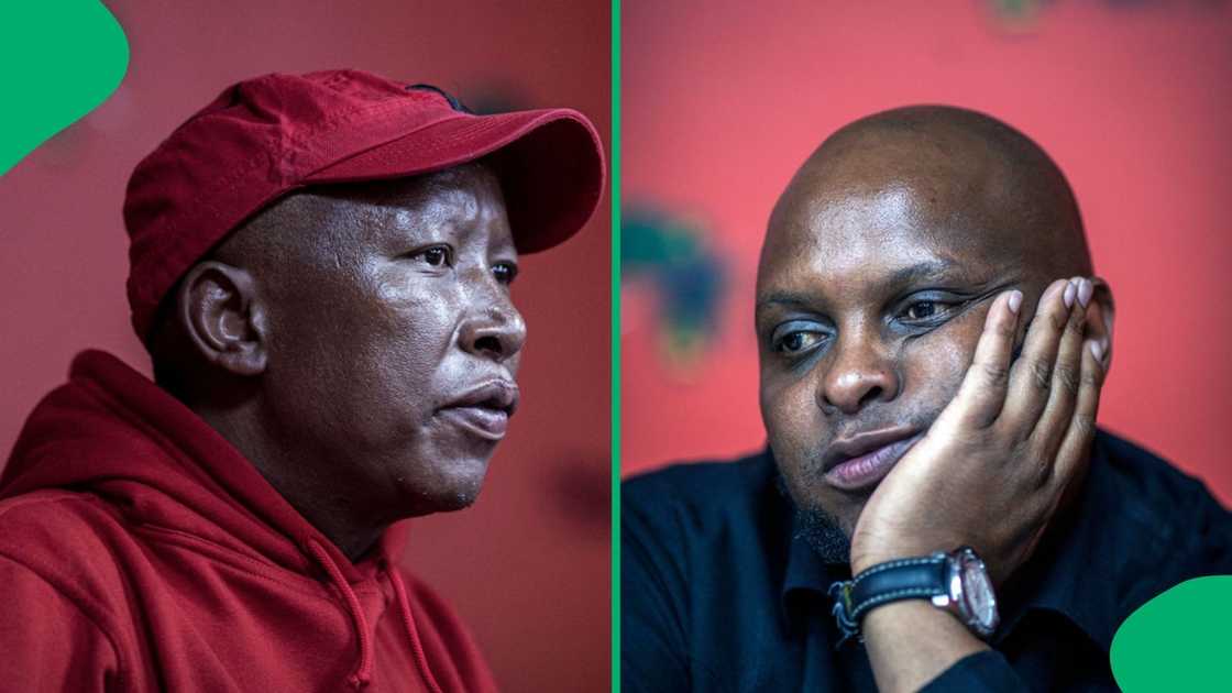 Julius Malema vowed to remove everything related to Floyd Shivambu from the party Julius Malema vowed to remove everything related to Floyd Shivambu from the party