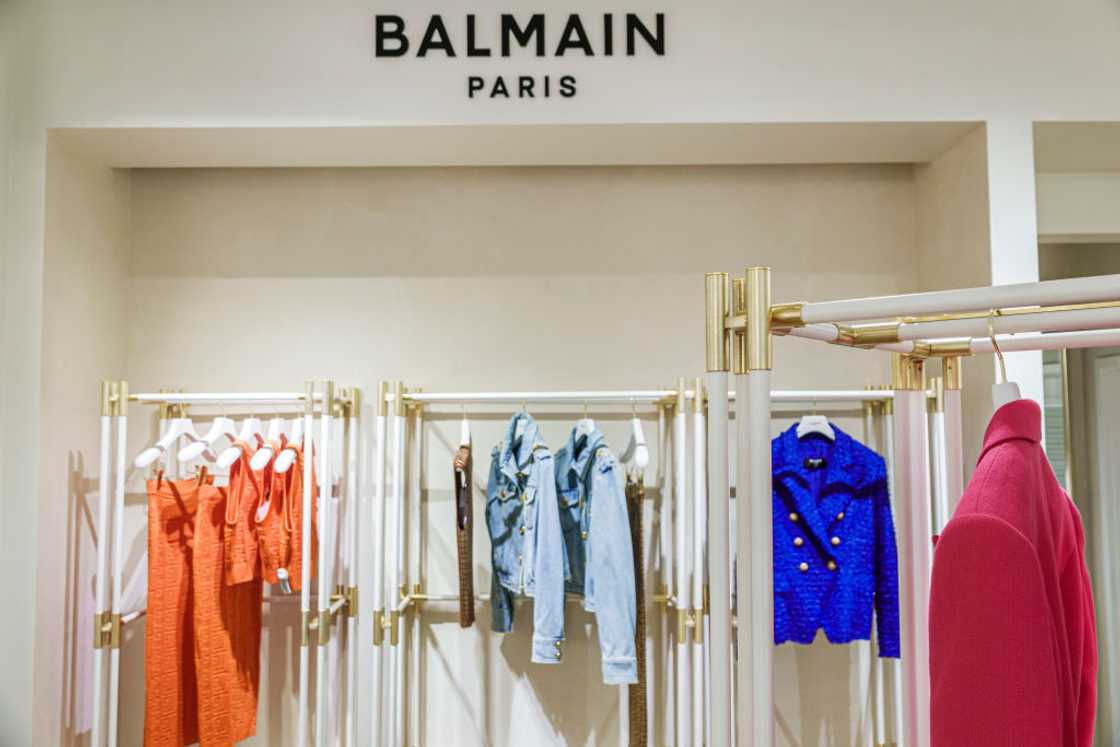 Balmain had an event in South Africa with influencer Sarah Langa