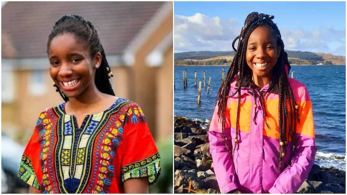 Powerful moment Nigerian teenager Amanda gets big award in Scotland, video caputers her happiness Powerful moment Nigerian teenager Amanda gets big award in Scotland, video caputers her happiness