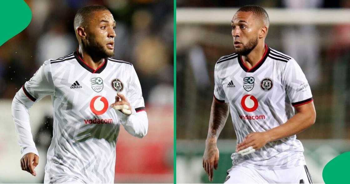 Miguel Timm signed a new deal at Orlando Pirates. Miguel Timm signed a new deal at Orlando Pirates.