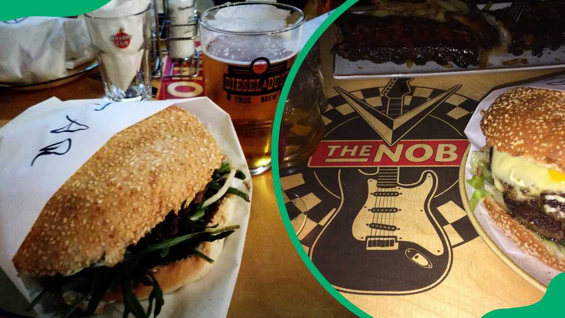 The NOB burgers The NOB burgers