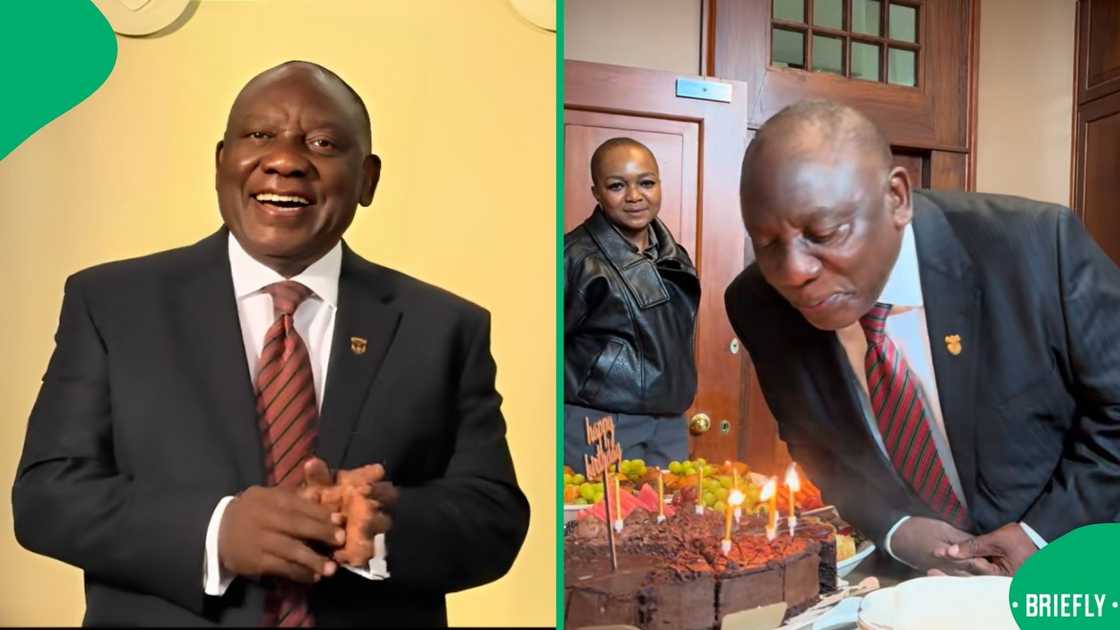 The president was preparing to go home when he was told to go sign documents, but instead, he received a surprise celebration The president was preparing to go home when he was told to go sign documents, but instead, he received a surprise celebration