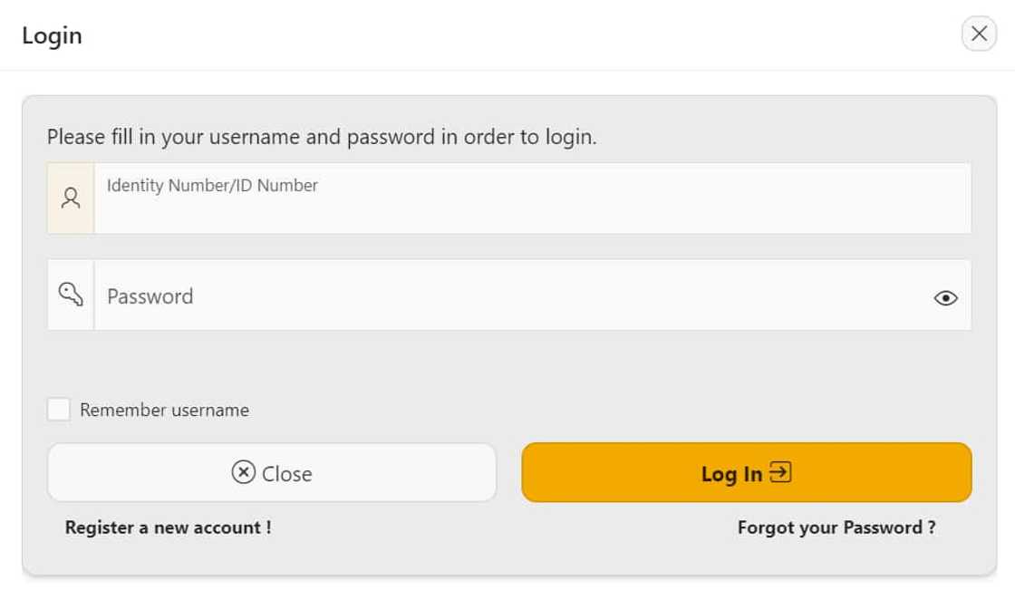 SASSA login portal