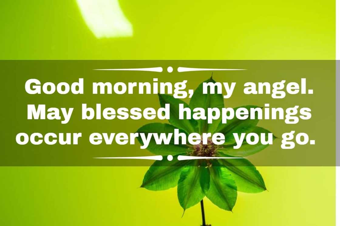 Long good morning prayer text message