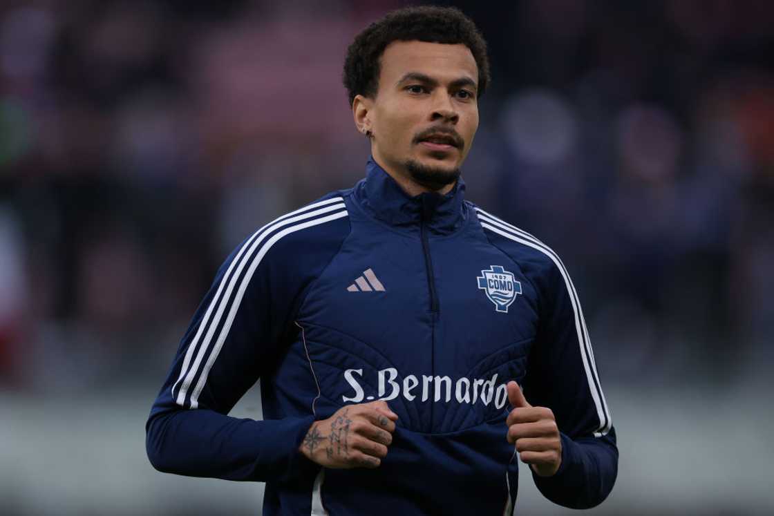 Dele Alli during a warm-up Dele Alli during a warm-up