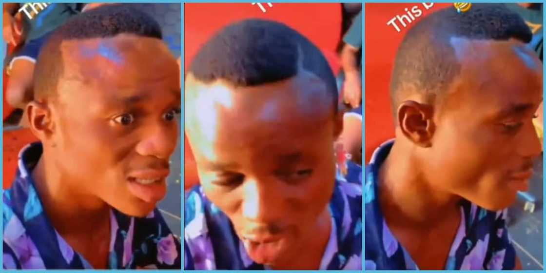 A man from Ghana had a terrible experience at the barber