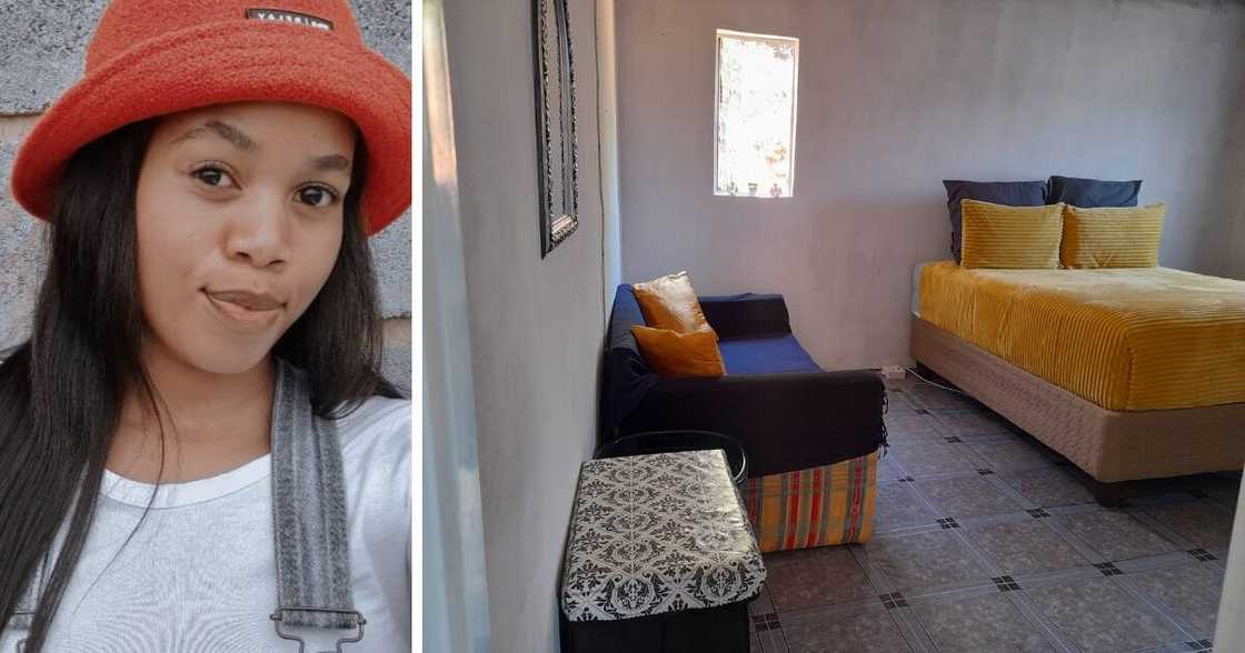 Many people loved the lady's neat room Many people loved the lady's neat room