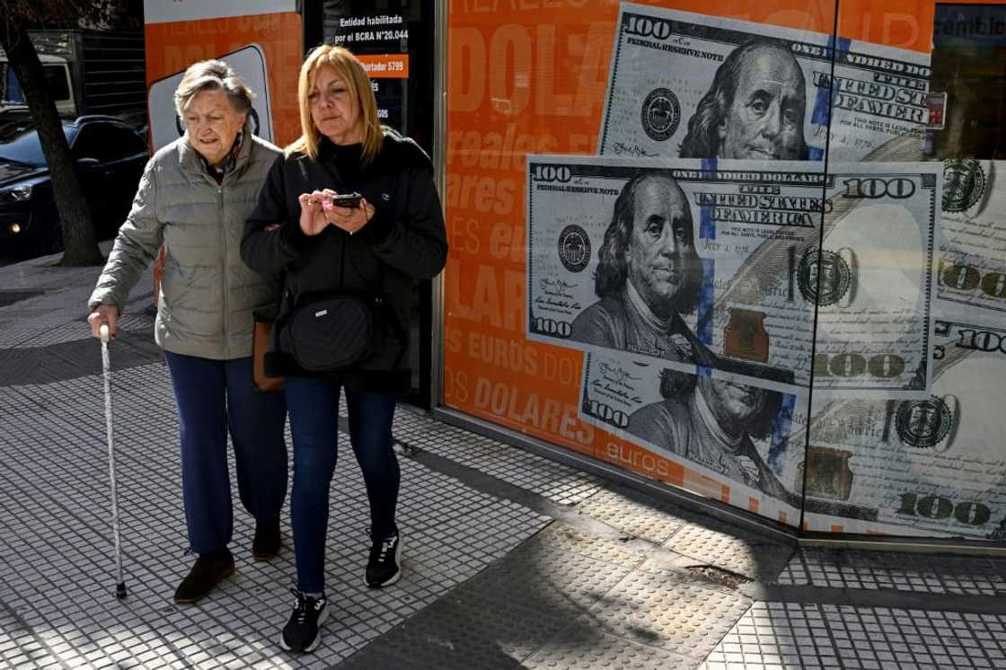 Many Argentines are still traumatized by events that occurred when their currency was pegged to the dollar at a one-to-one convertible rate in the nineties