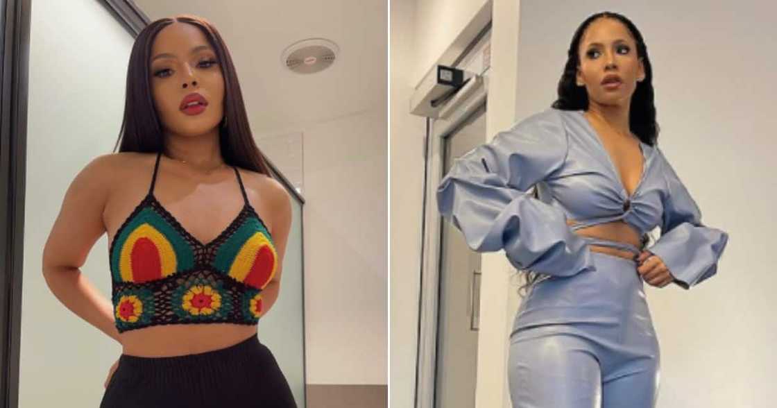 Thuli Phongolo, gain weight, social media