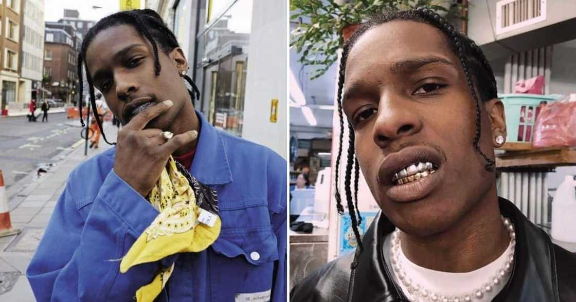 A$AP Rocky, cops, multiple guns, his house A$AP Rocky, cops, multiple guns, his house