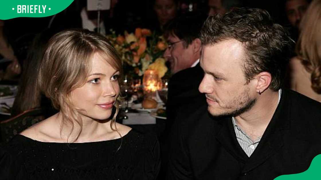 Michelle Williams and Heath Ledger during the 58th Annual Directors Guild of America Awards Michelle Williams and Heath Ledger during the 58th Annual Directors Guild of America Awards