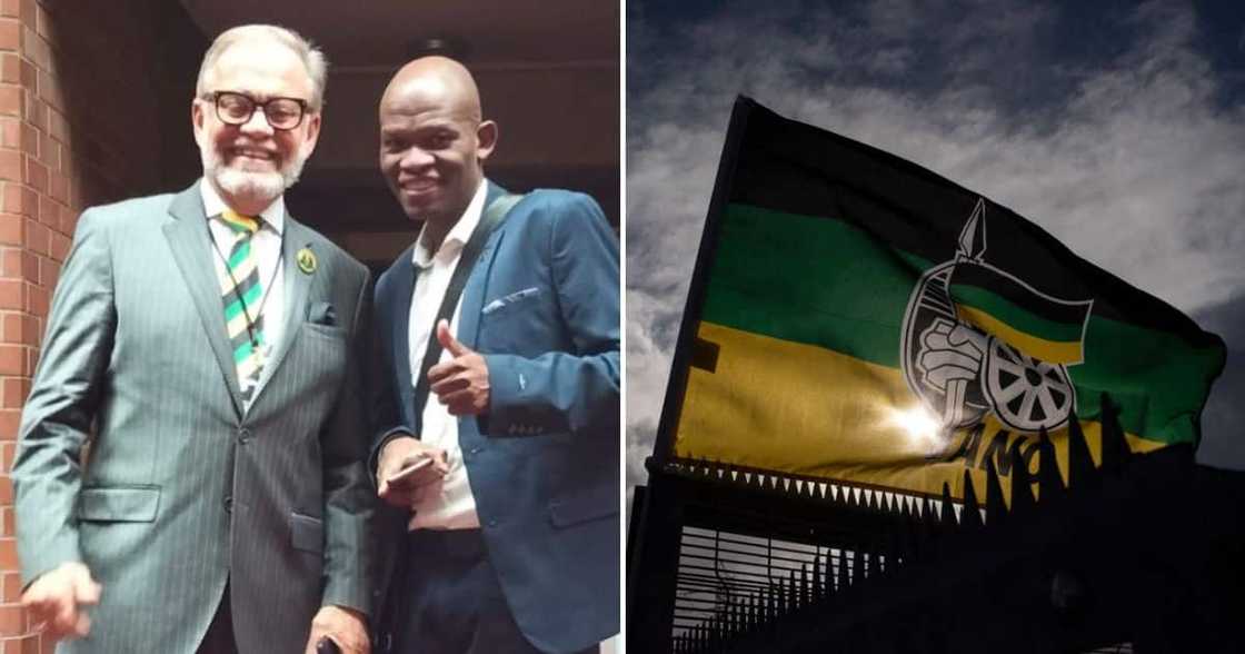 Carl Niehaus and Nkosentsha Shezi Carl Niehaus and Nkosentsha Shezi