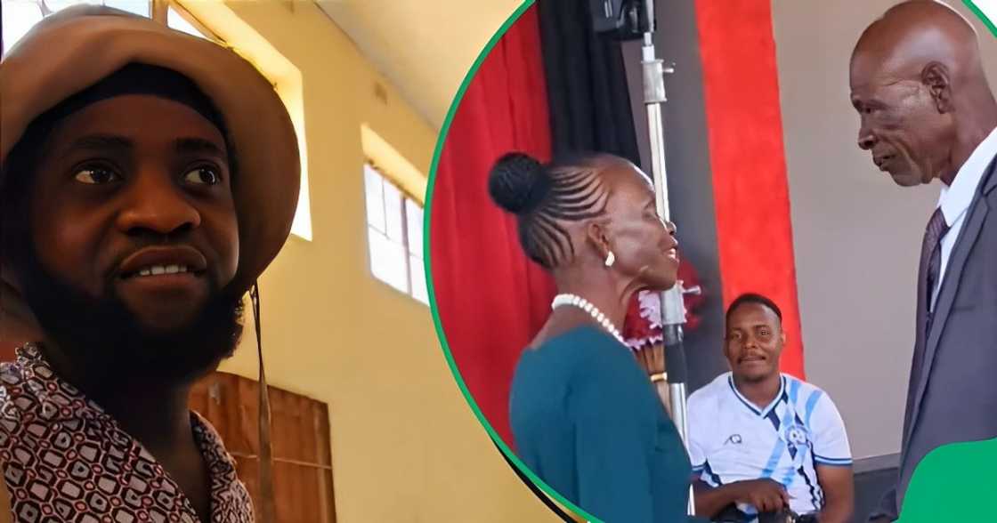 SA floored by cameraman reaction after couple's kiss SA floored by cameraman reaction after couple's kiss