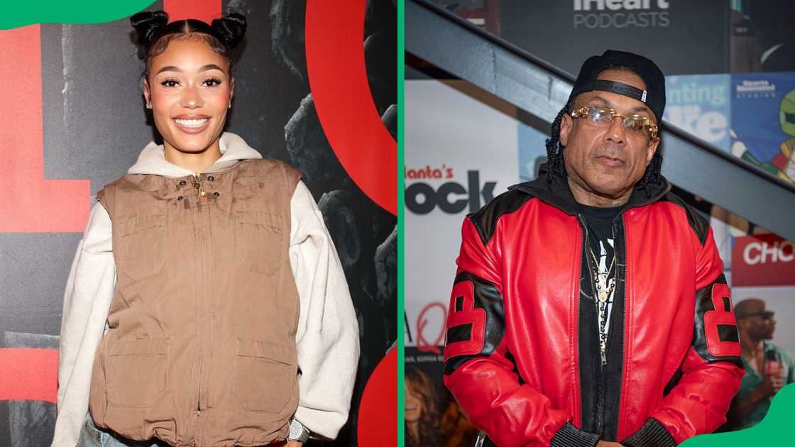 Coi Leray and her father, Benzino