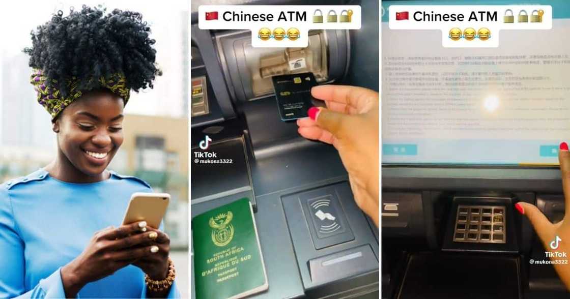 A Capitec customer posted a video withdrawing money from a Chinese ATM A Capitec customer posted a video withdrawing money from a Chinese ATM