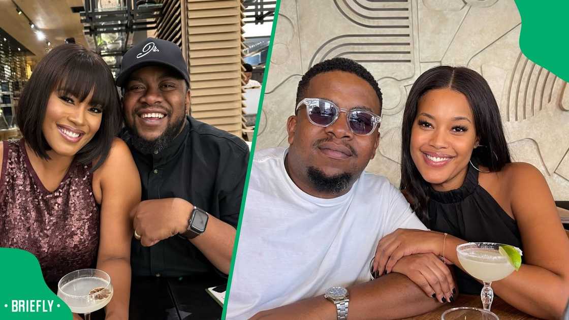 JR and Tshepi Vundla serve couple goals in new pic JR and Tshepi Vundla serve couple goals in new pic