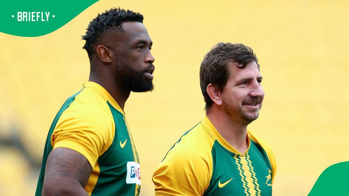 Kwagga Smith and Siya Kolisi