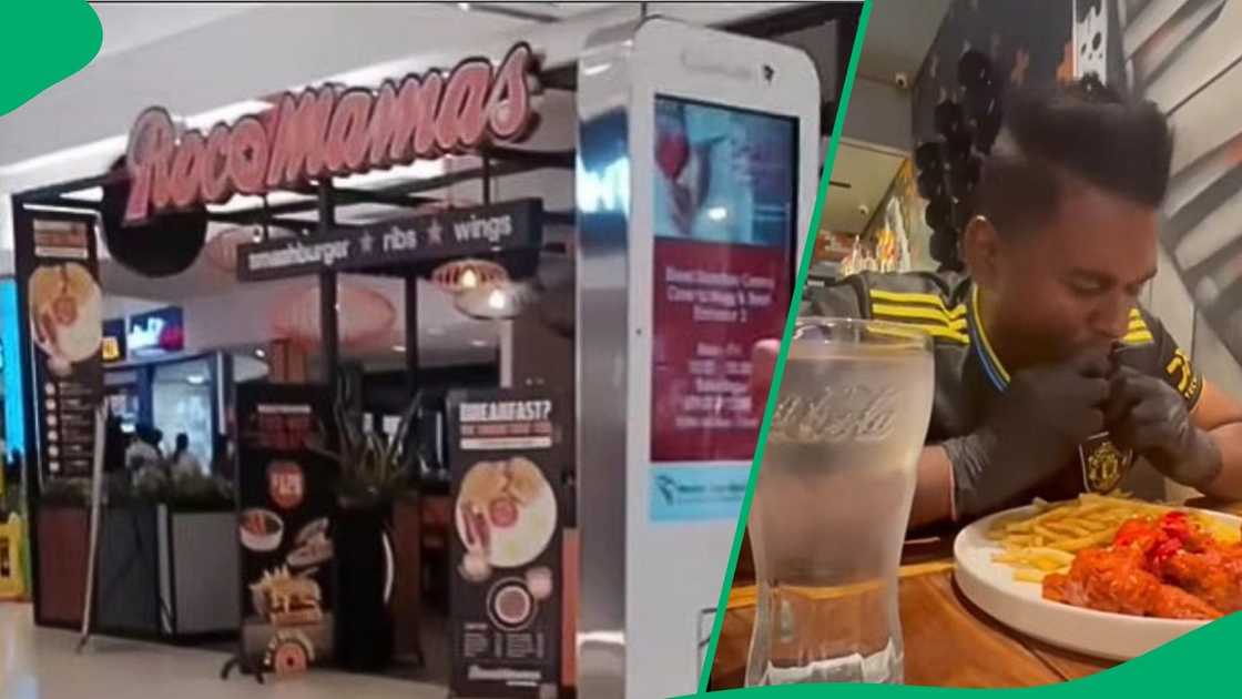 Man takes on Rocomamas' spicy wing challenge Man takes on Rocomamas' spicy wing challenge
