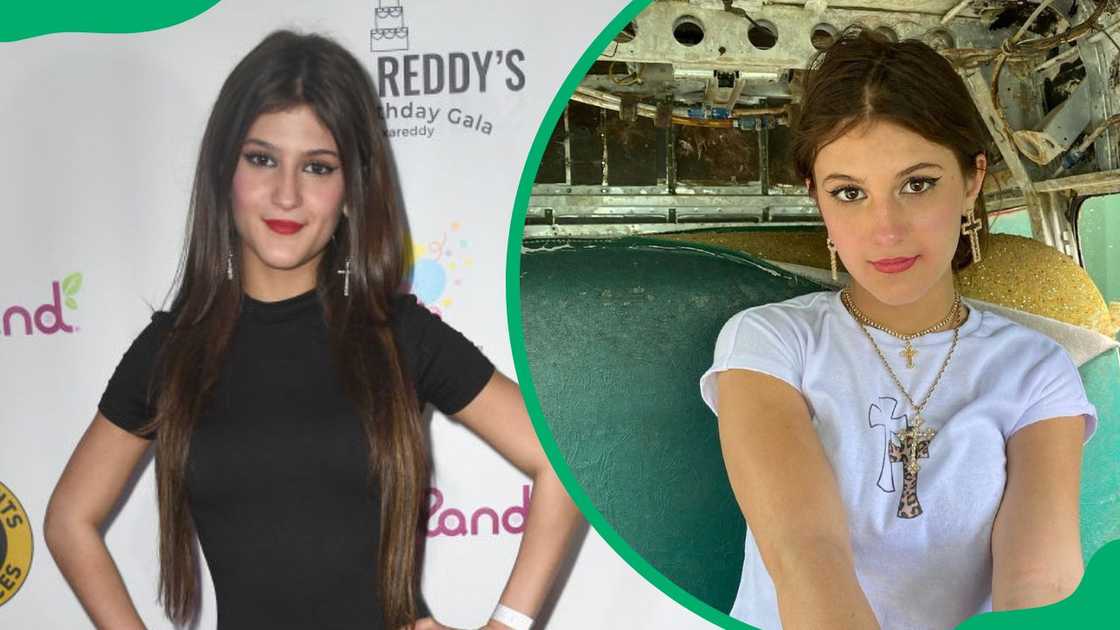 Jenny Popach at Avalon Hollywood & Bardot in 2022 (L). The YouTuber in an old plane (R) Jenny Popach at Avalon Hollywood & Bardot in 2022 (L). The YouTuber in an old plane (R)