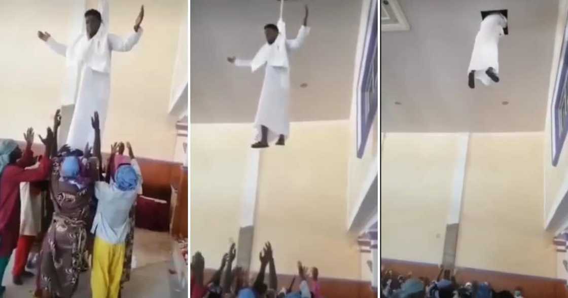A pastor supposedly went to "Heaven" after his service A pastor supposedly went to "Heaven" after his service