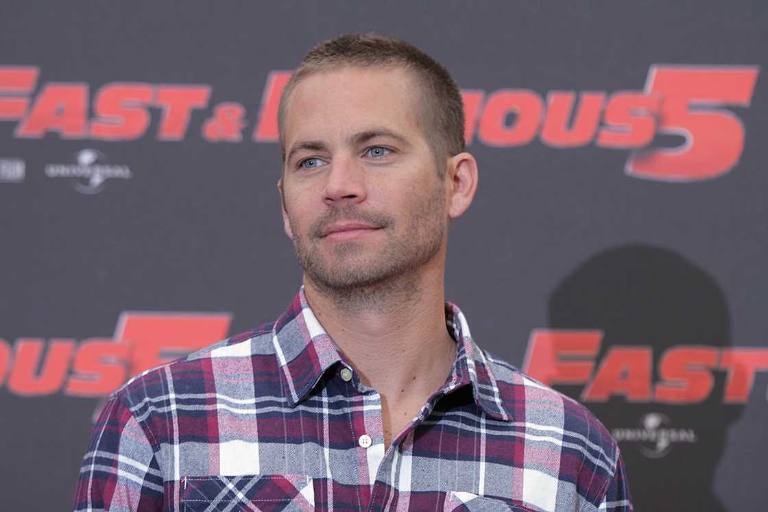 Late Paul Walker at the Fast & Furious 5 photocall