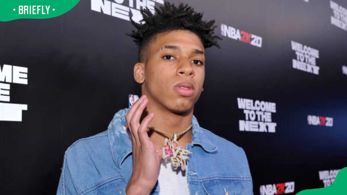 NLE Choppa at the NBA 2K20 NLE Choppa at the NBA 2K20