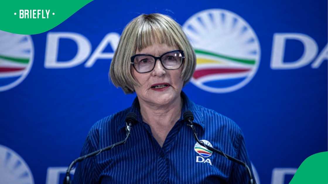 Helen Zille waits for police in TikTok video