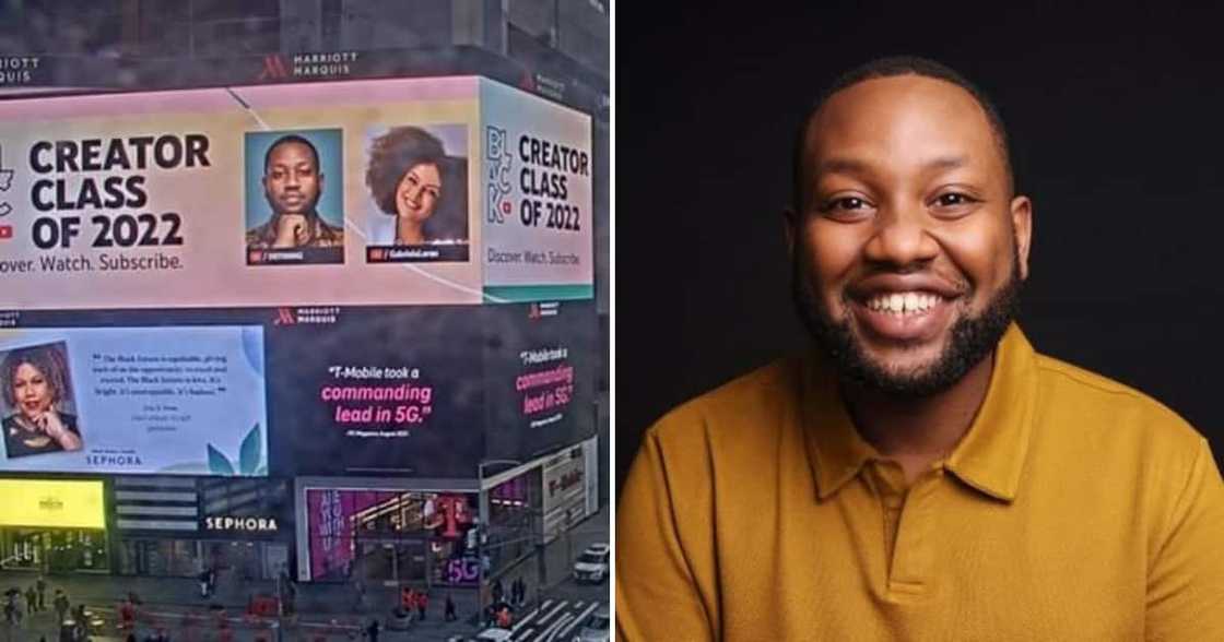 YouTube, Black Voices Creator Class, Digital content creato, Social media, New York, Times Square billboard, Dennis Ngango, YouTube channel, Defining, Priddy Ugly, Bontle Modiselle