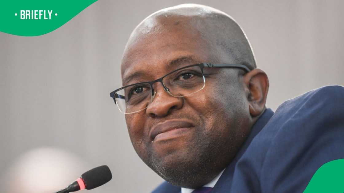 Acting Deputy Chief Justice Mbuyiseli Madlanga briefed the media on the progress of the Commission of Inquiry into General Nhlanhla Mkhwanazi's allegations