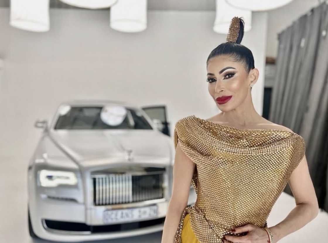 Sorisha Naidoo recently went shopping at Miladys