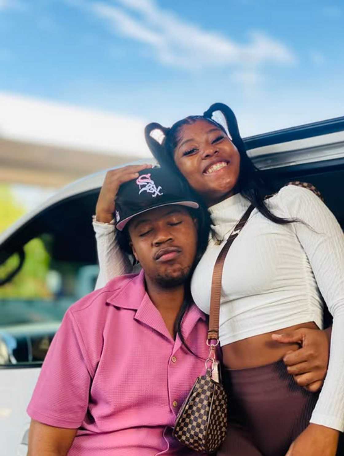 Naledi Aphiwe and Mawelele looked cosy in new photos Naledi Aphiwe and Mawelele looked cosy in new photos