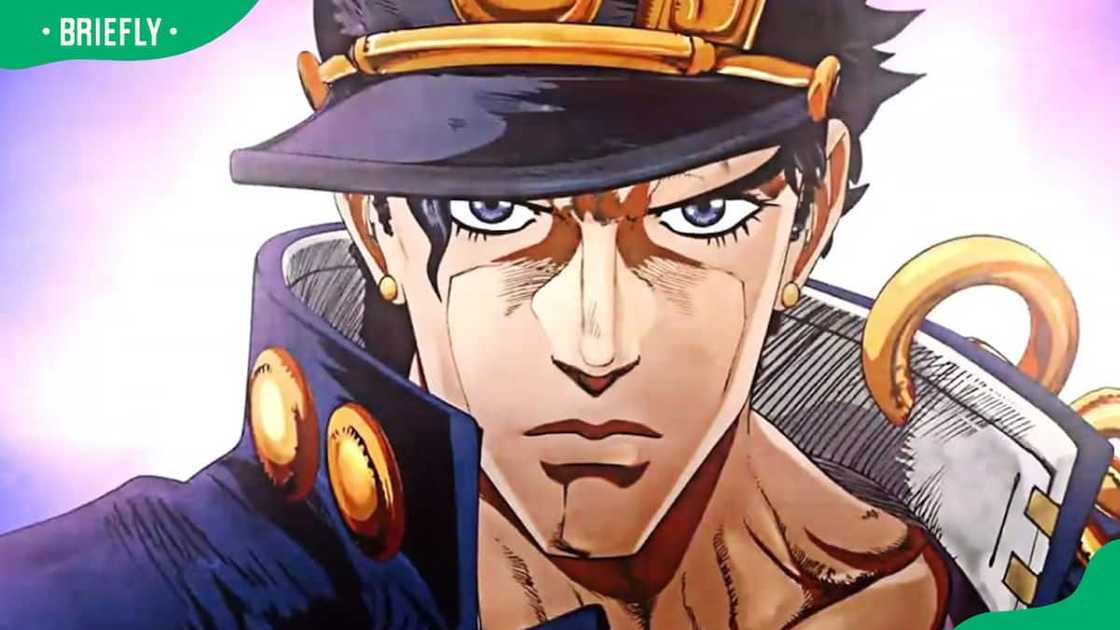 Jotaro Kujo in action