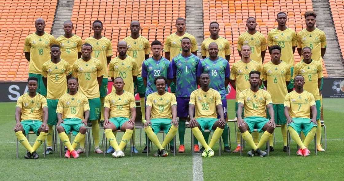 Bafana Bafana goalkeeper Itumeleng Khune, wearing number 16, is facing an uncertain at Kaizer Chiefs: Image: Twitter Bafana Bafana goalkeeper Itumeleng Khune, wearing number 16, is facing an uncertain at Kaizer Chiefs: Image: Twitter