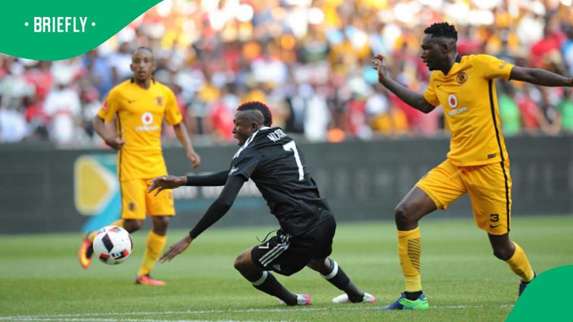 Tendai Ndoro in action during Orlando Pirates clash with Kaizer Chiefs. Tendai Ndoro in action during Orlando Pirates clash with Kaizer Chiefs.