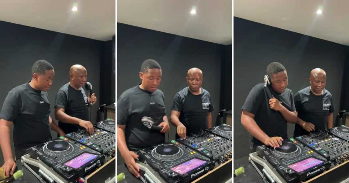 Julius Malema gave wonderful family vibes. Julius Malema gave wonderful family vibes.