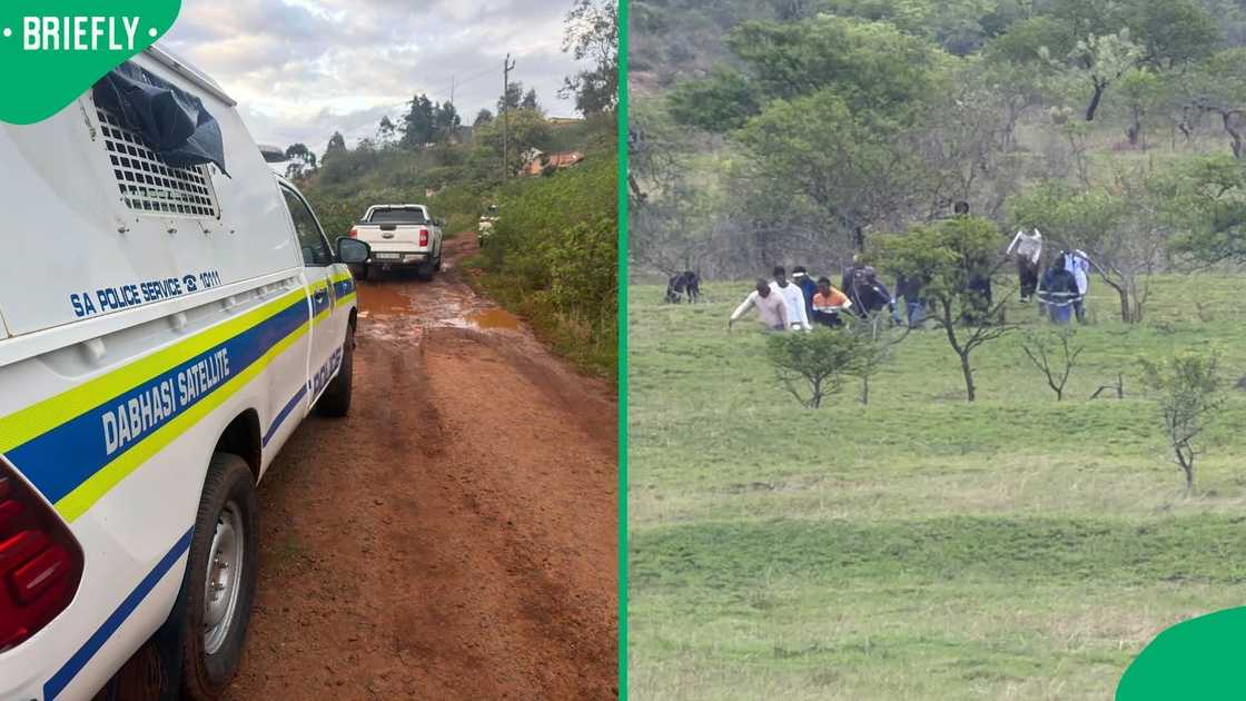 A young woman's body was found dumped in a stream in Nongoma
