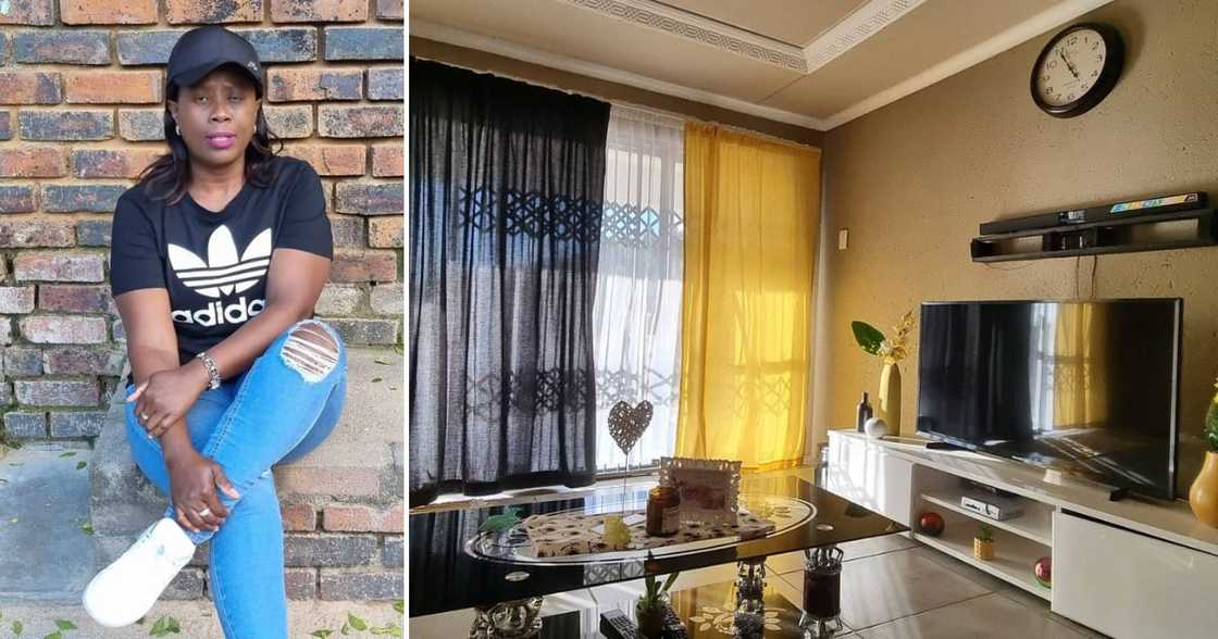 The Mpumalanga woman has a lux crib The Mpumalanga woman has a lux crib