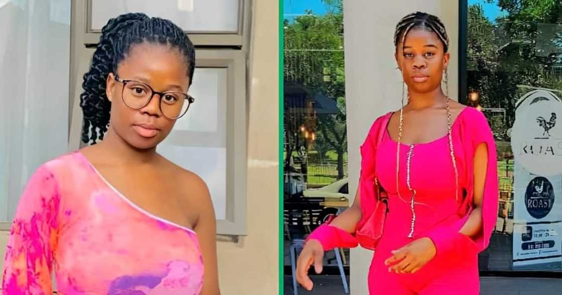 A TikTok video shows a taxi driver gifting his girlfriend dresses. A TikTok video shows a taxi driver gifting his girlfriend dresses.