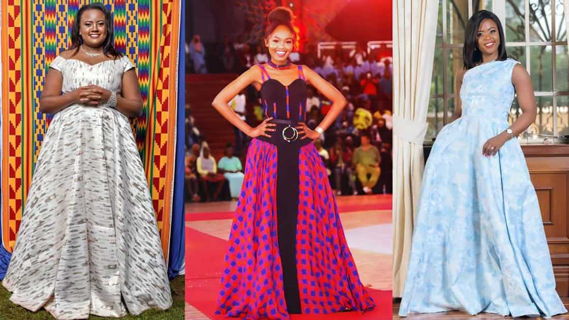 A-shape gown styles A-shape gown styles