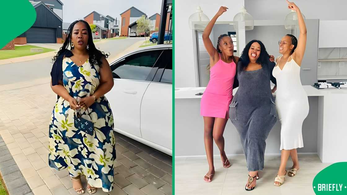 The woman shared a video of her sign papers for the R2.6 million house with her kids around The woman shared a video of her sign papers for the R2.6 million house with her kids around