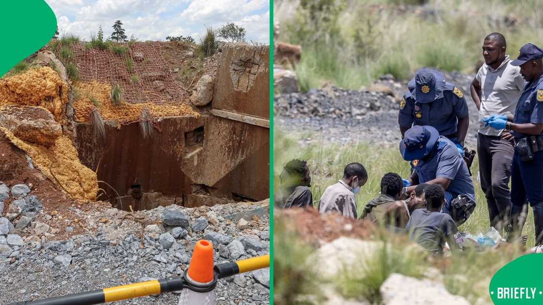 Four officers who were stationed at Stilfontein have been arrested Four officers who were stationed at Stilfontein have been arrested